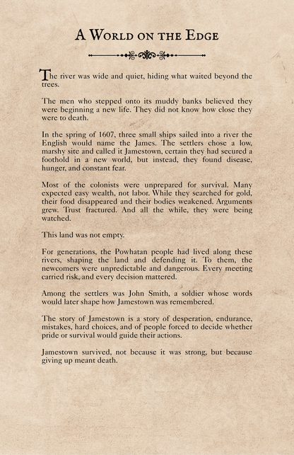 History Booklet (monthly)