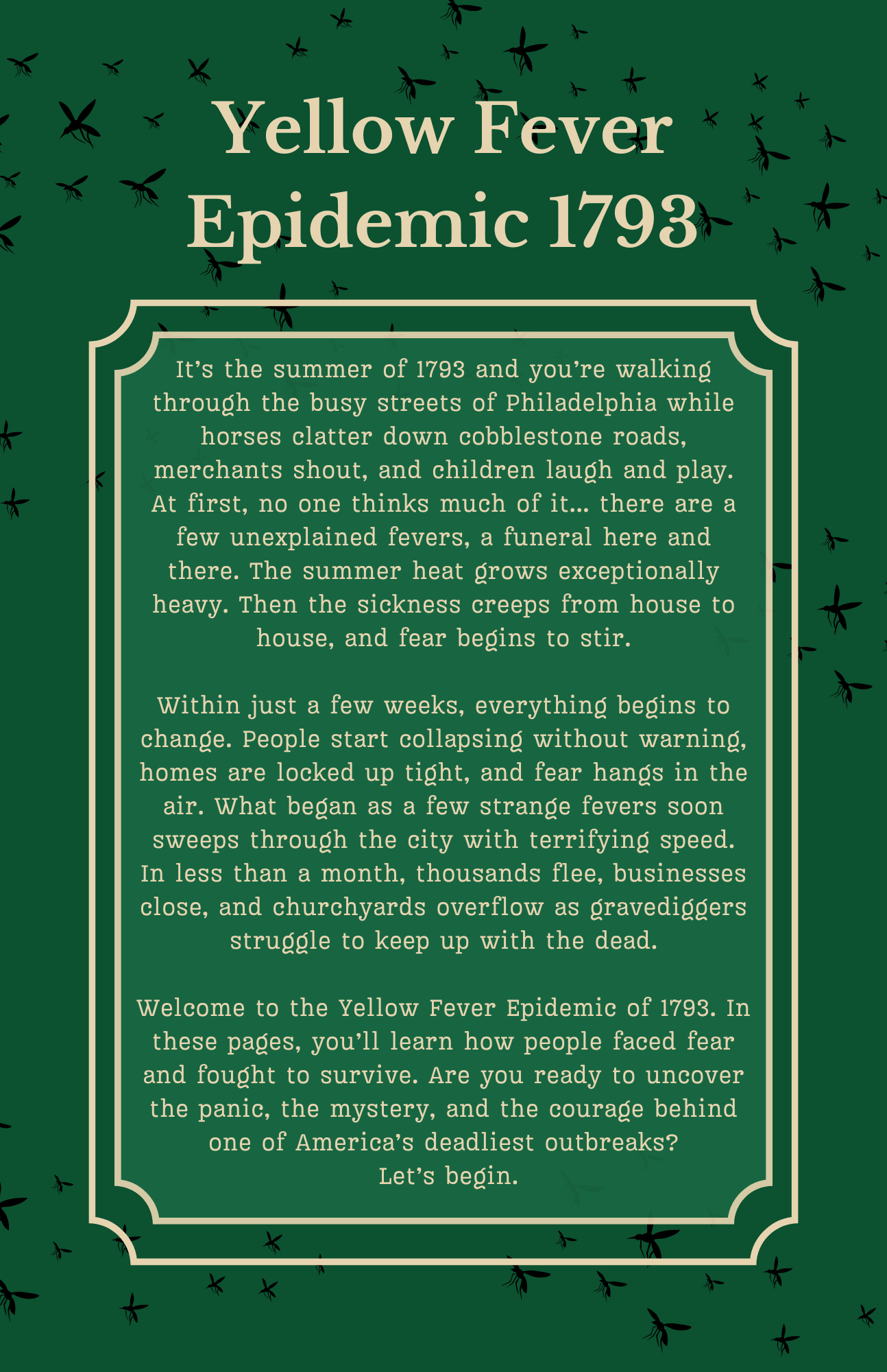 History Booklet (monthly)